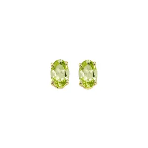 14Kt Yellow Gold Peridot 3/4Ctw Earring