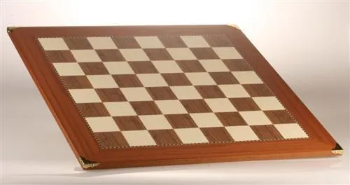 23.5" Champion Chessboard with Brass Corners