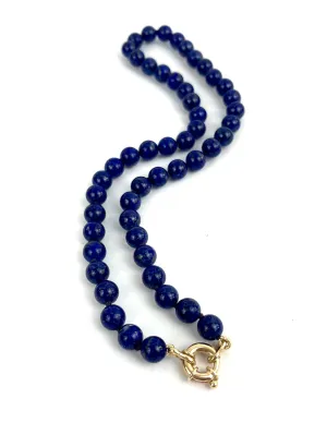 9ct Lapis necklace
