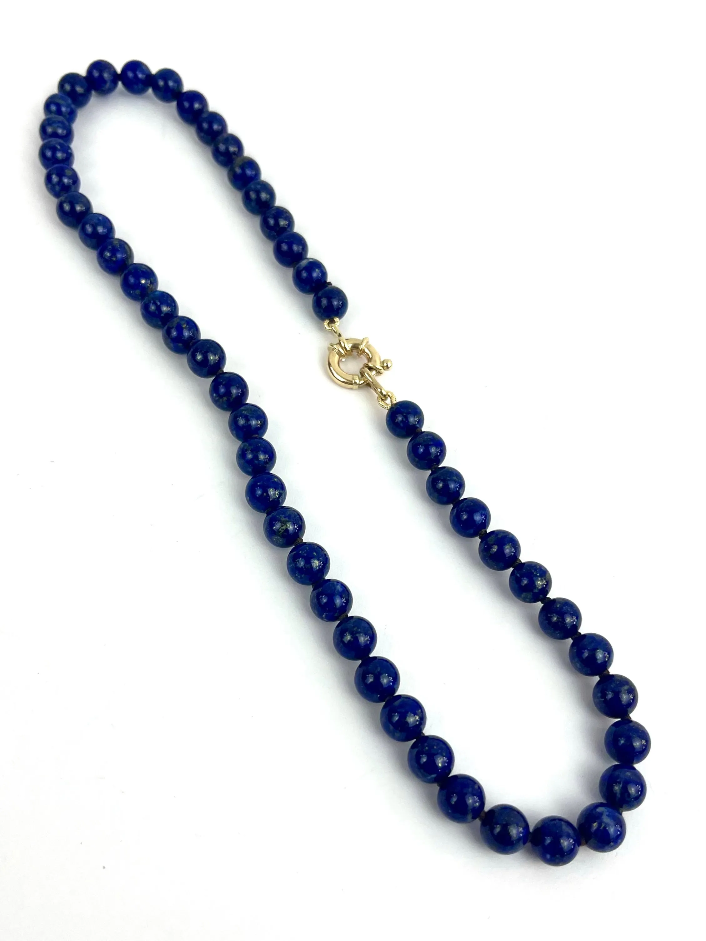 9ct Lapis necklace