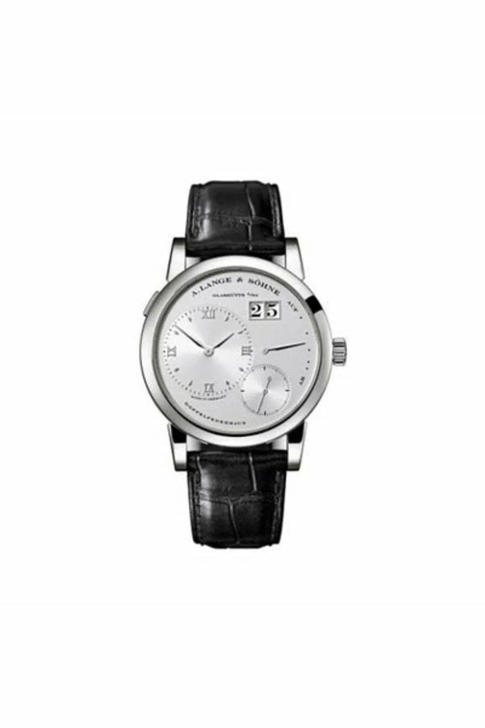 a lange & sohne 1 platinum 38.5mm men's watch