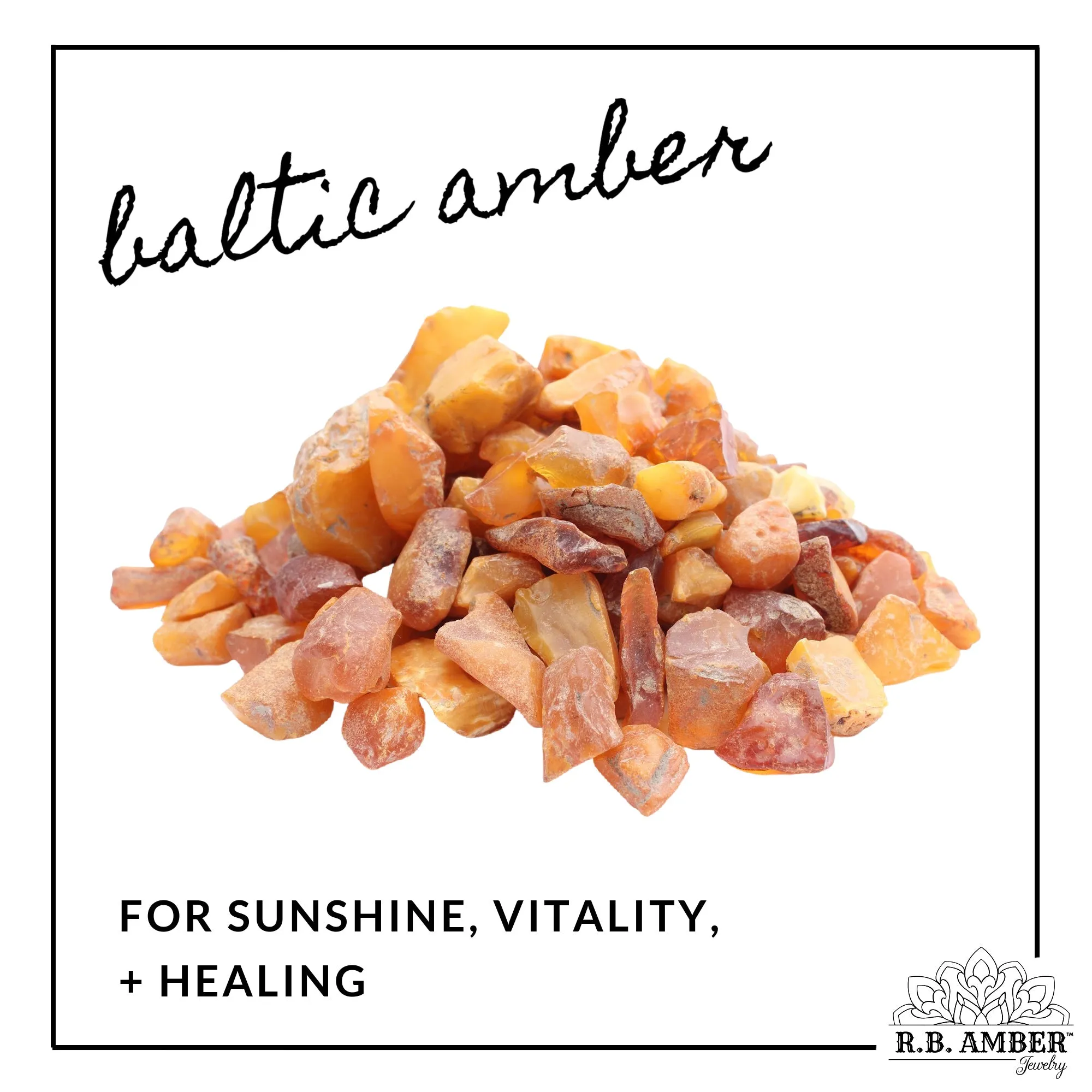 Adults | Raw Ombre Baltic Amber Necklace