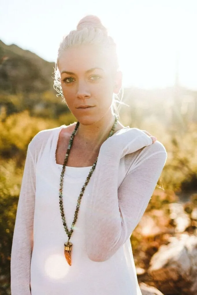Awaken the Soul Necklace with African Turquoise