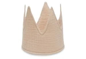 Birthday crown 12x35cm Party Collection - Biscuit