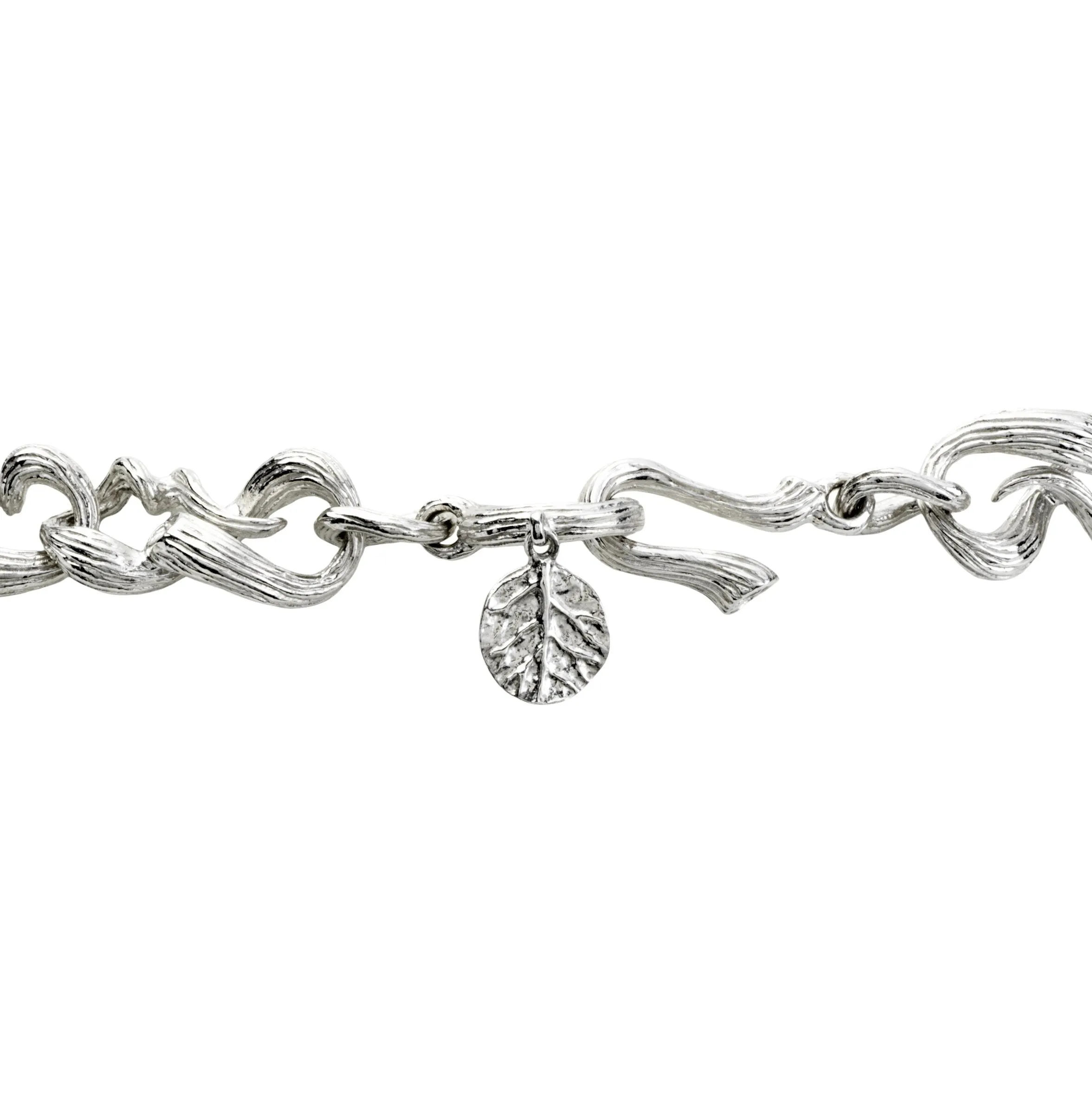 Branch Coral Necklace with Diamonds