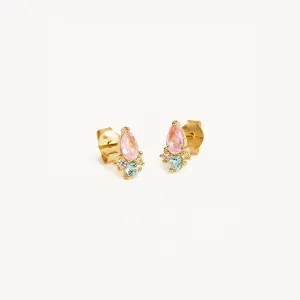 By Charlotte Cherished Connection Stud Earrings, Gold or Silver