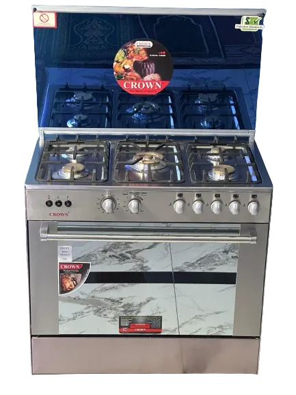 Crown 34-G Cooking Range 5 Burner 34Inch