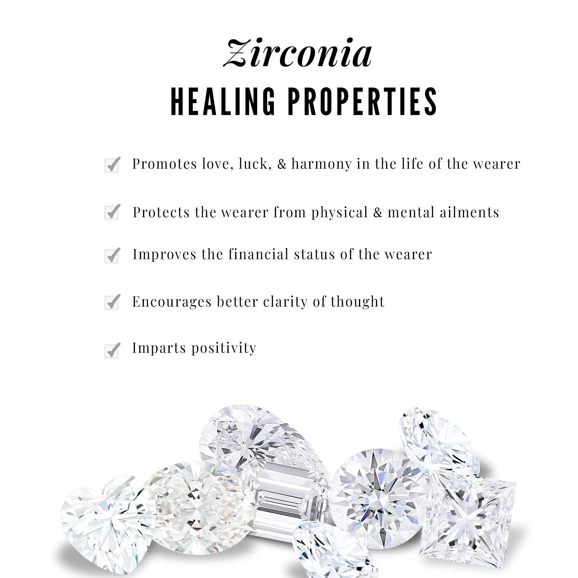 Cubic Zirconia Minimal Half Hoop Earrings