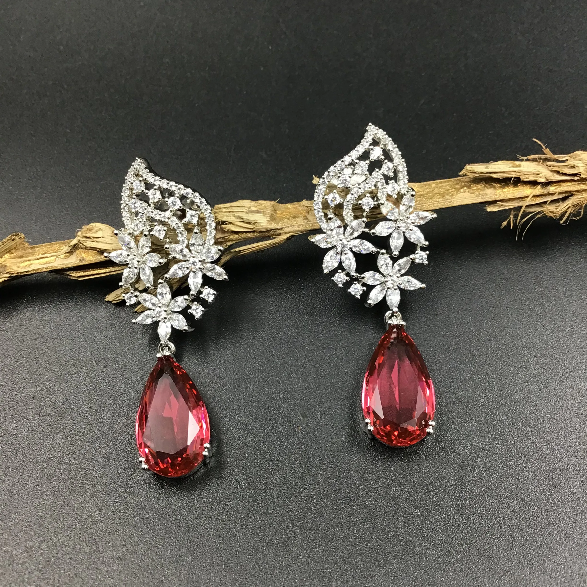 Danglers Zircon/AD Earring 6019-68