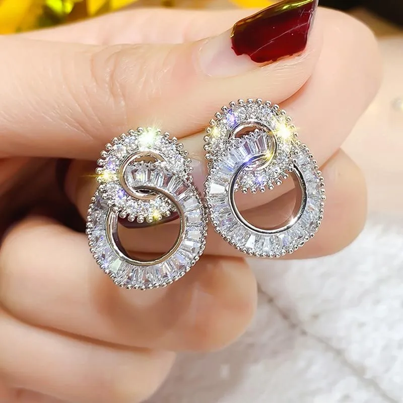 Dazzling Stud Earring Fashion Jewelry Women Earrings