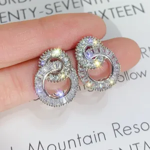 Dazzling Stud Earring Fashion Jewelry Women Earrings