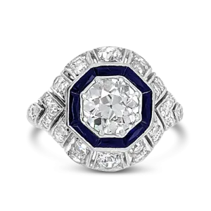 Diamond & Onyx Ring