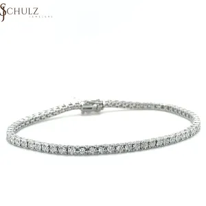 Diamond White Gold Tennis Bracelet