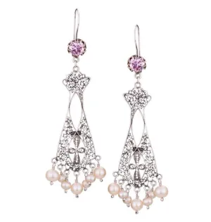 Elizabethan Chair-ity chandelier earrings
