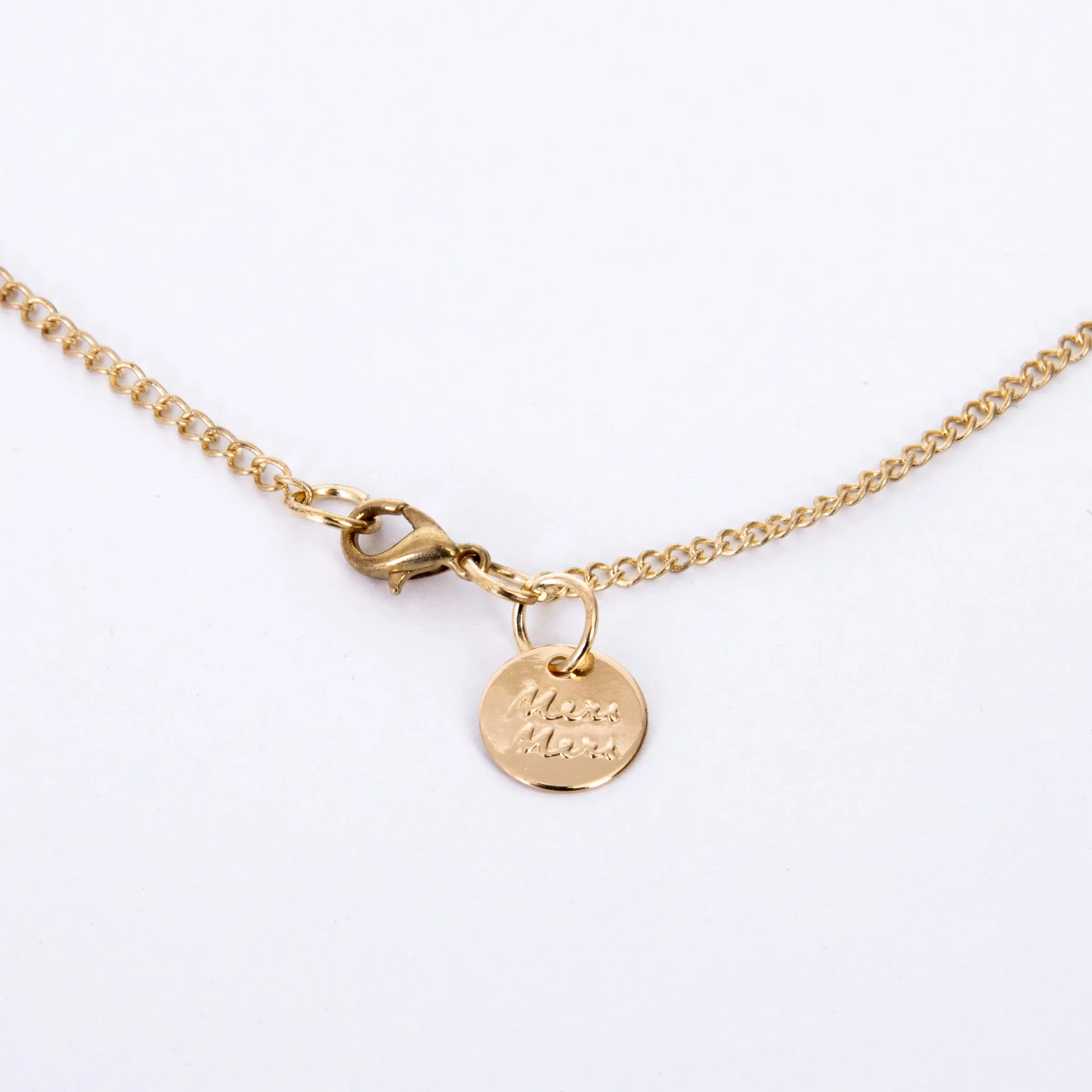 Enamel Moon & Star Necklace
