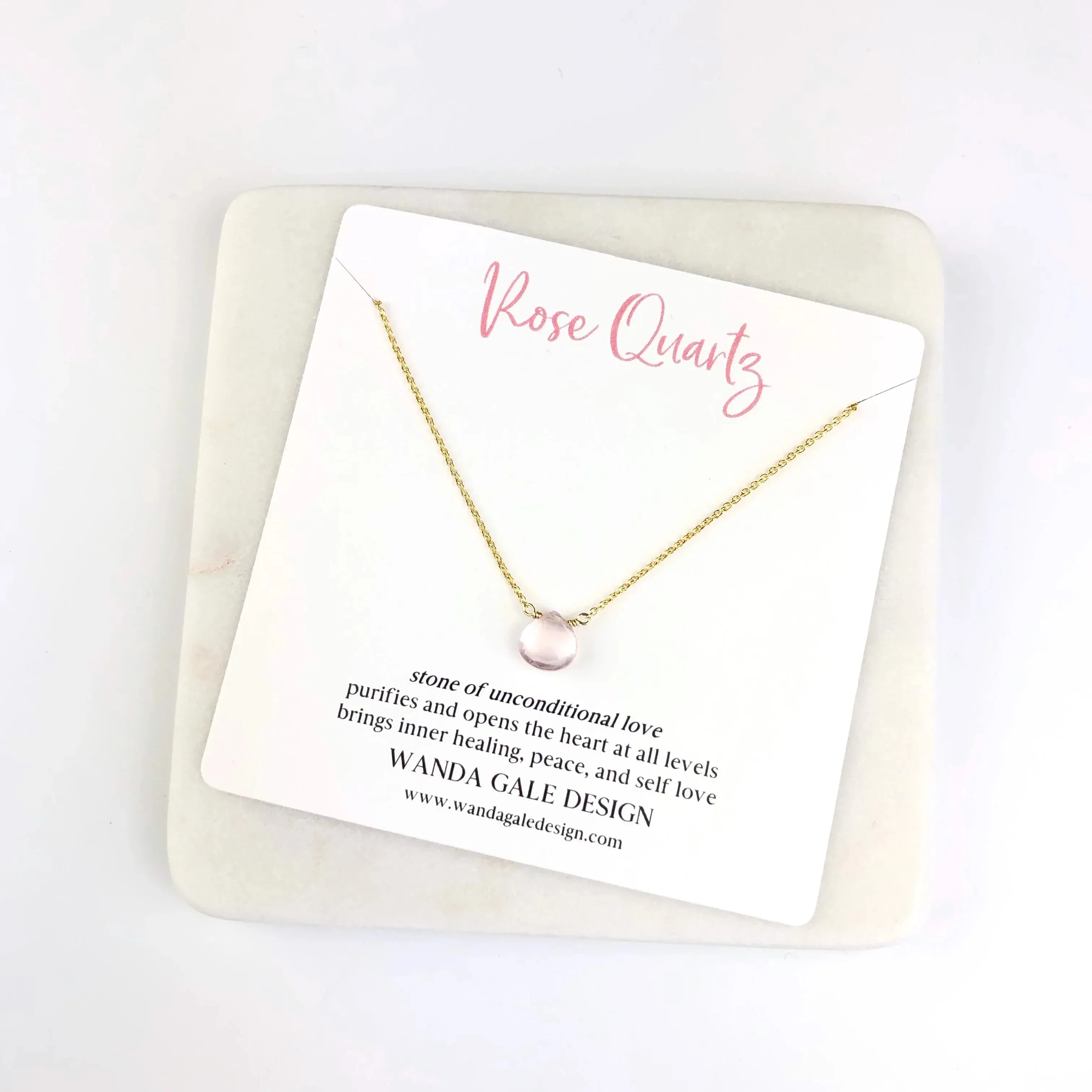 Energy stone necklace - Black Spinel