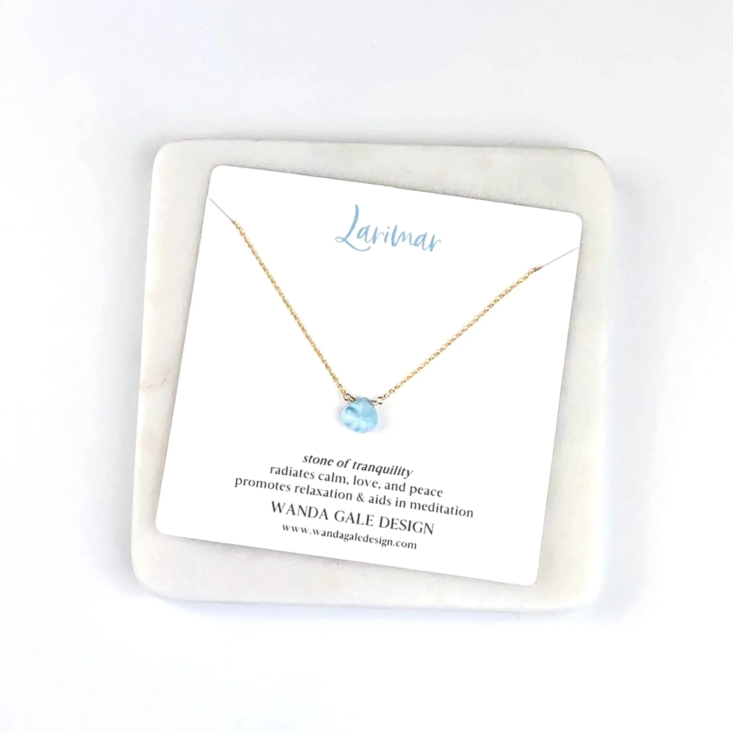 Energy stone necklace - Black Spinel