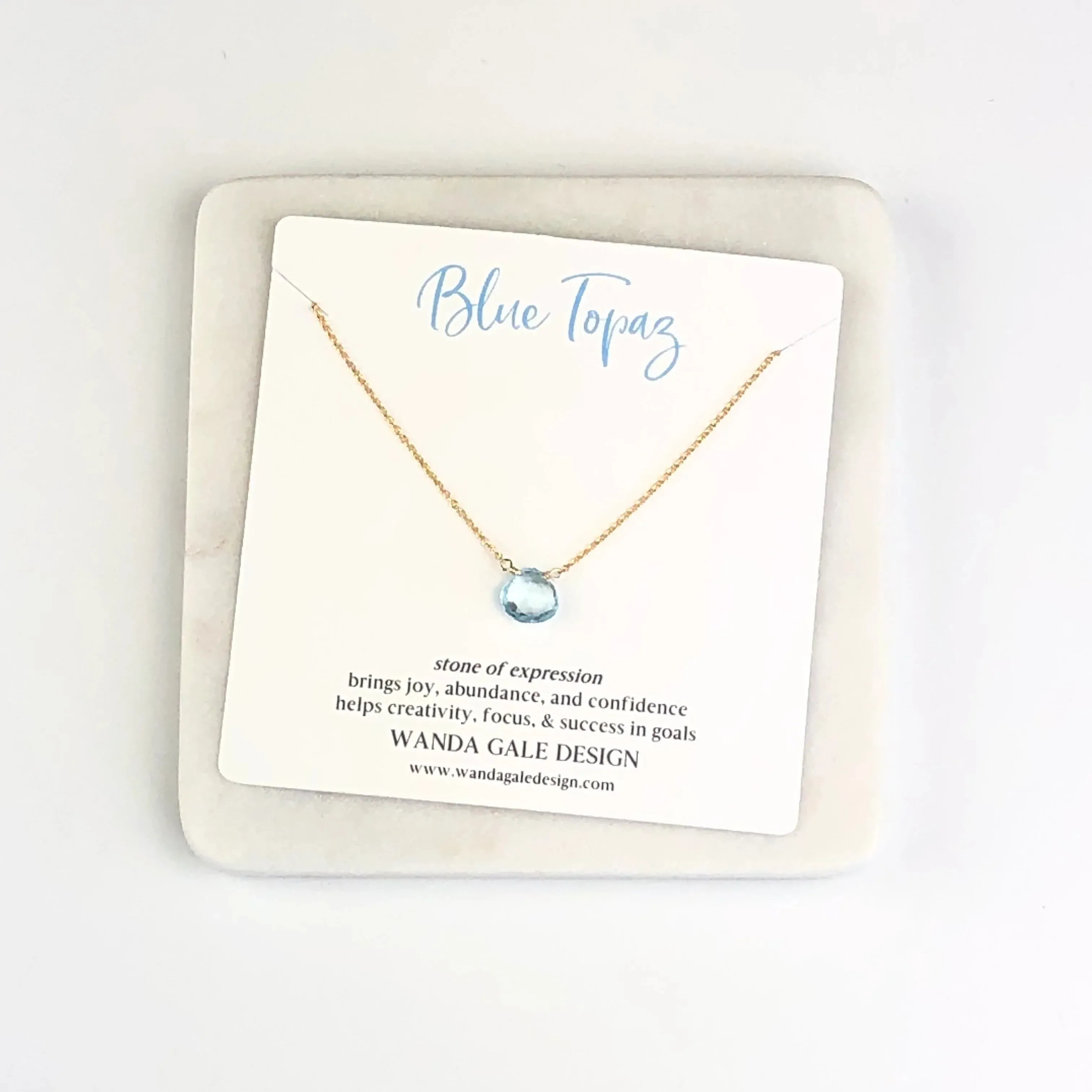 Energy stone necklace - Black Spinel