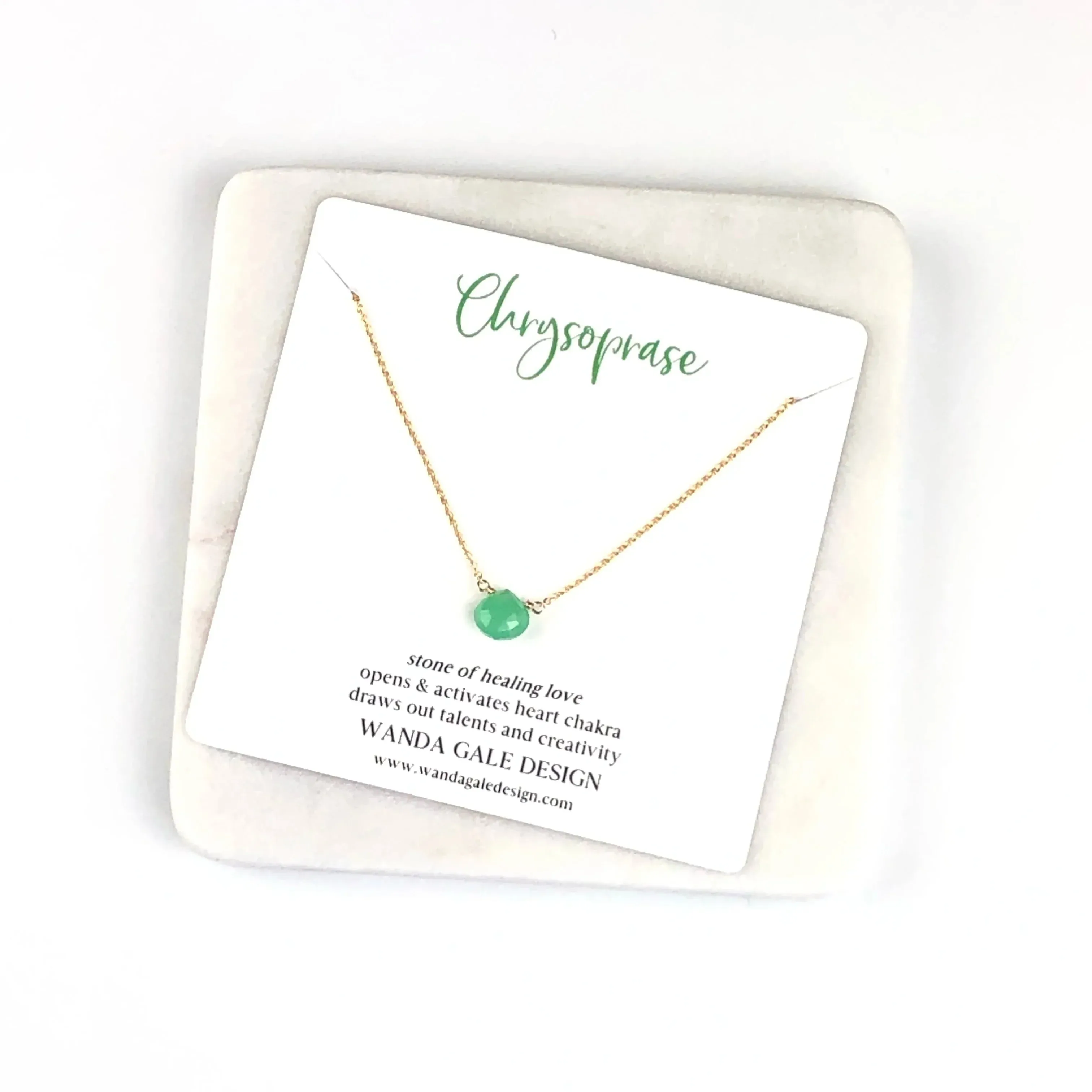 Energy stone necklace - Black Spinel