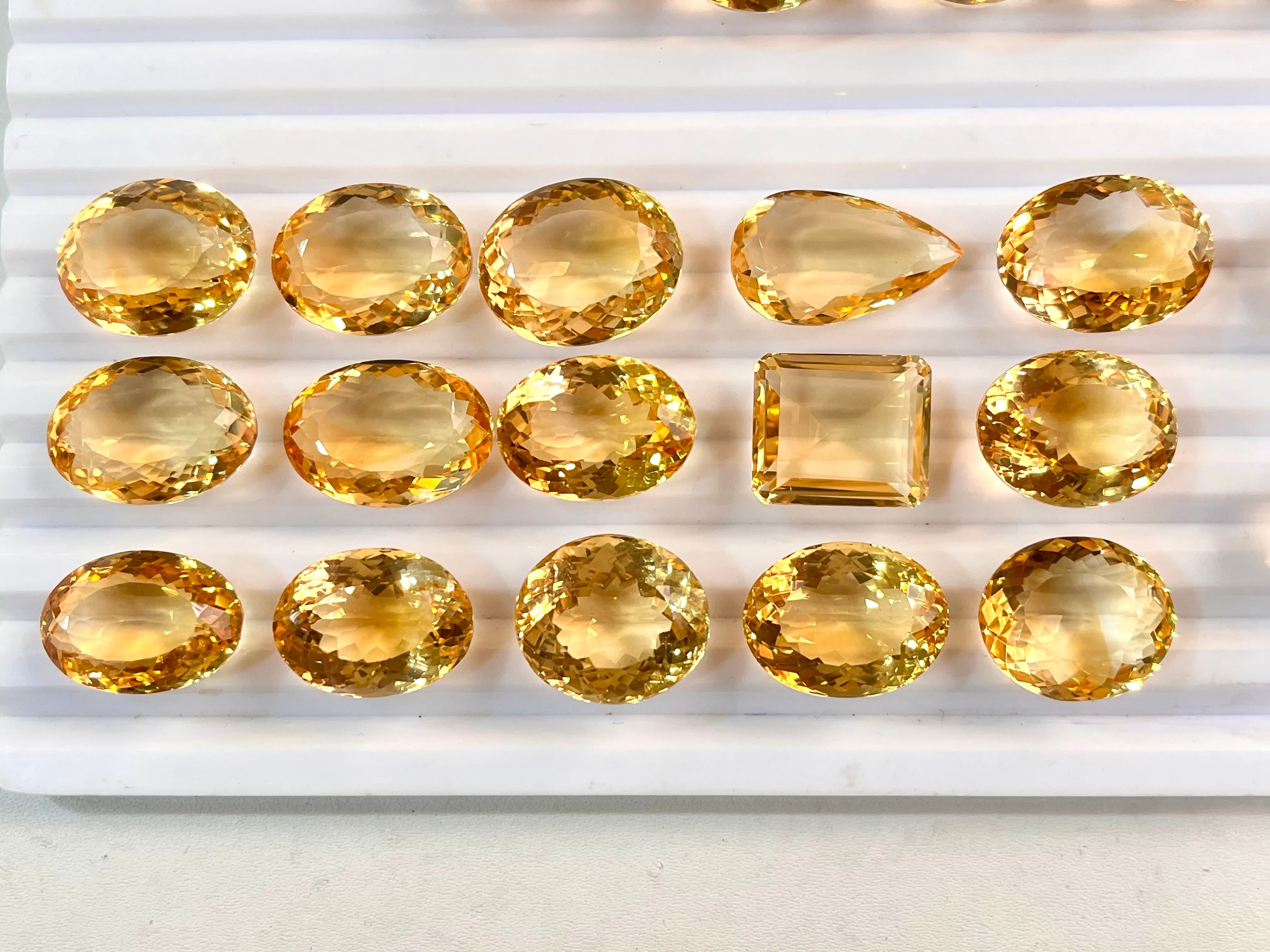 Excellent Quality Citrine Mix shape loose gemstone Lot