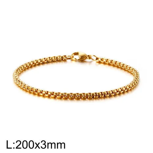 Fashion Domineering Plating Gold Bracelet Personality
