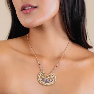 Frank Herval Naomi Pendant Necklace - Gold