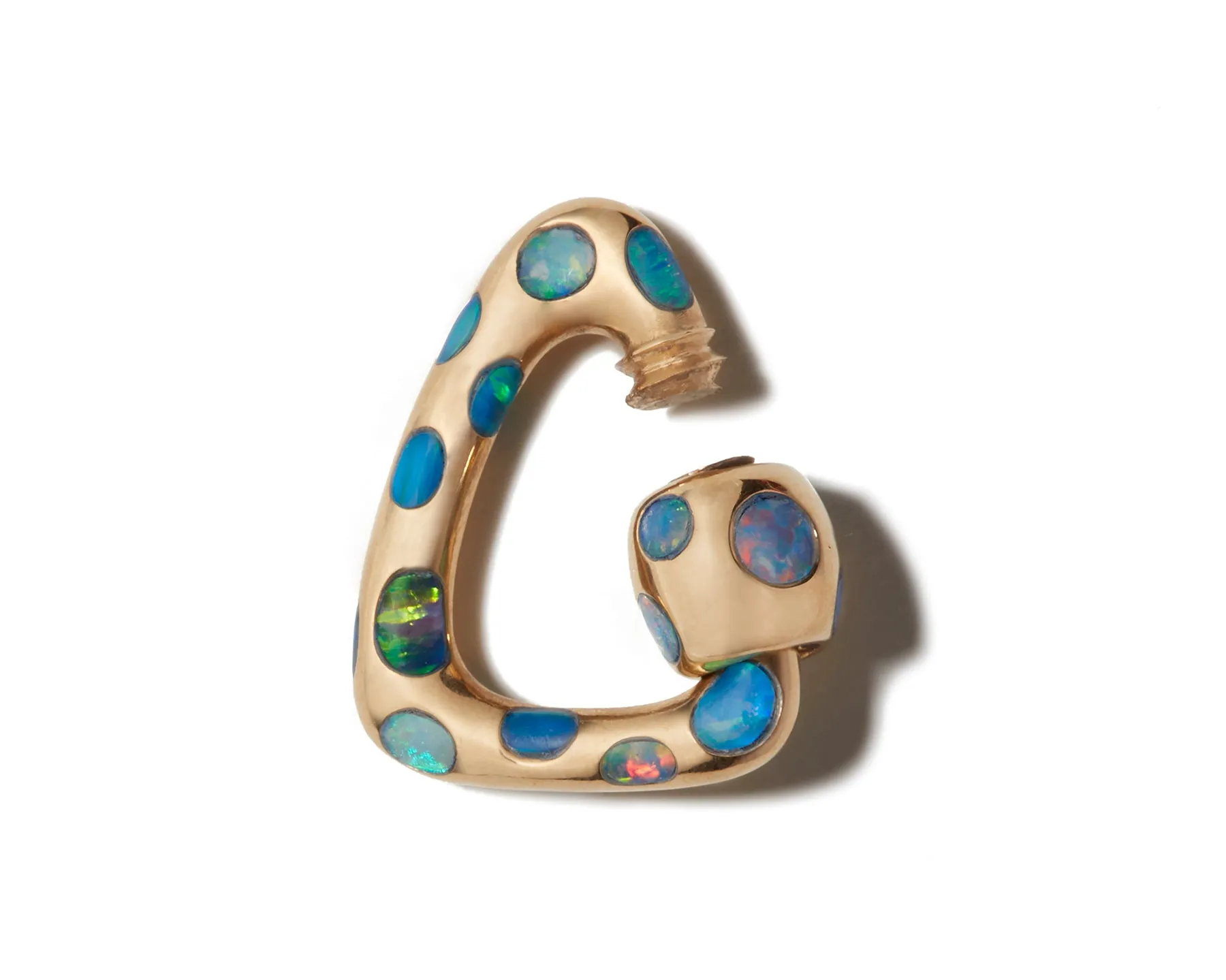 Free Form Inlay Lock with Opal