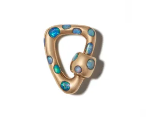 Free Form Inlay Lock with Opal