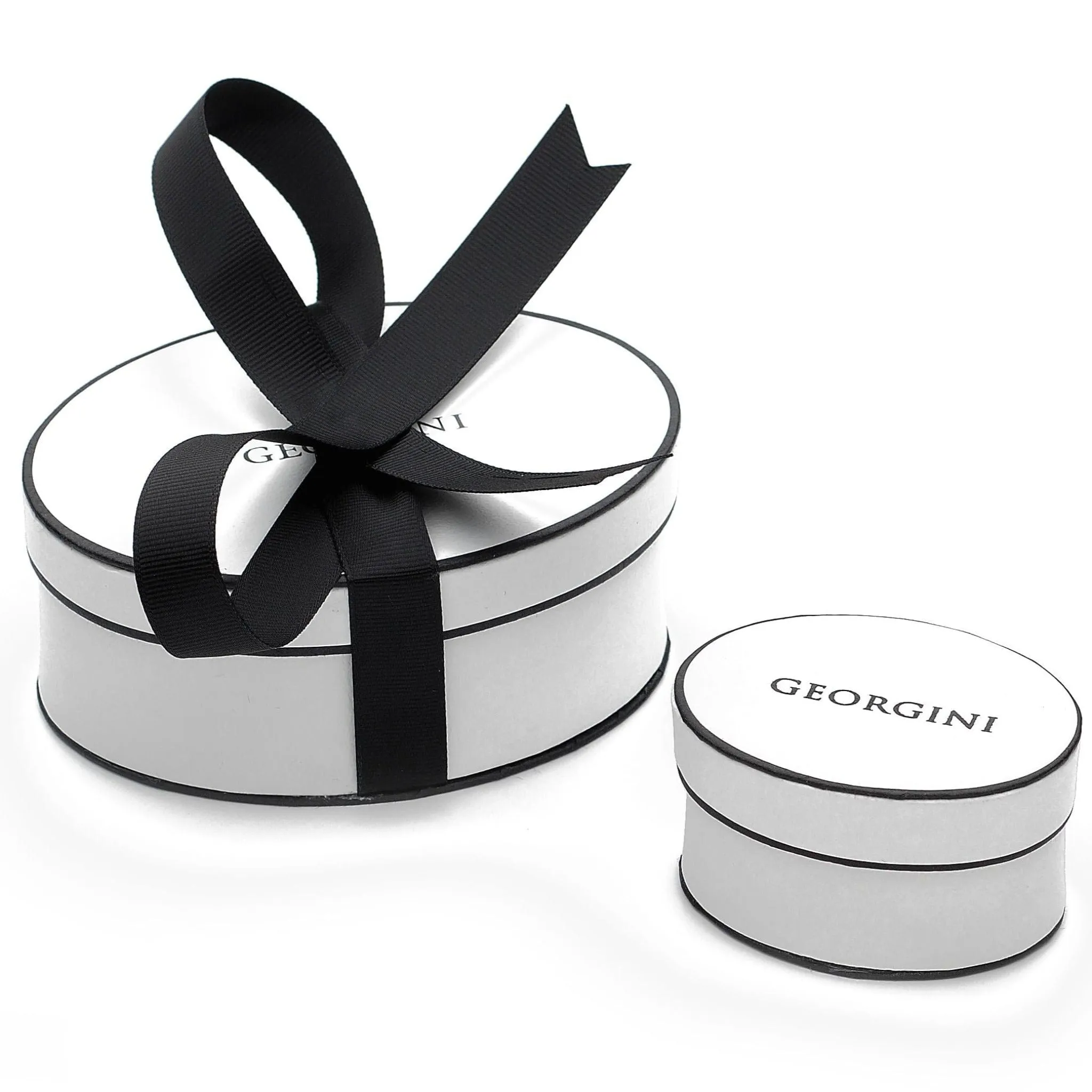 Georgini Noel Nights Candy Cane Earrings Silver