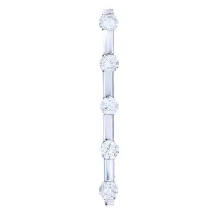 Journey Forever Pendant (0.50 ct Diamonds) in White Gold