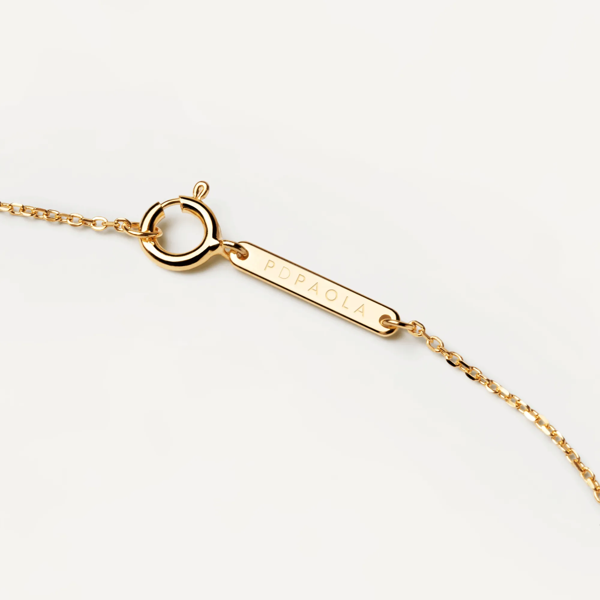 Letter S Circle Necklace