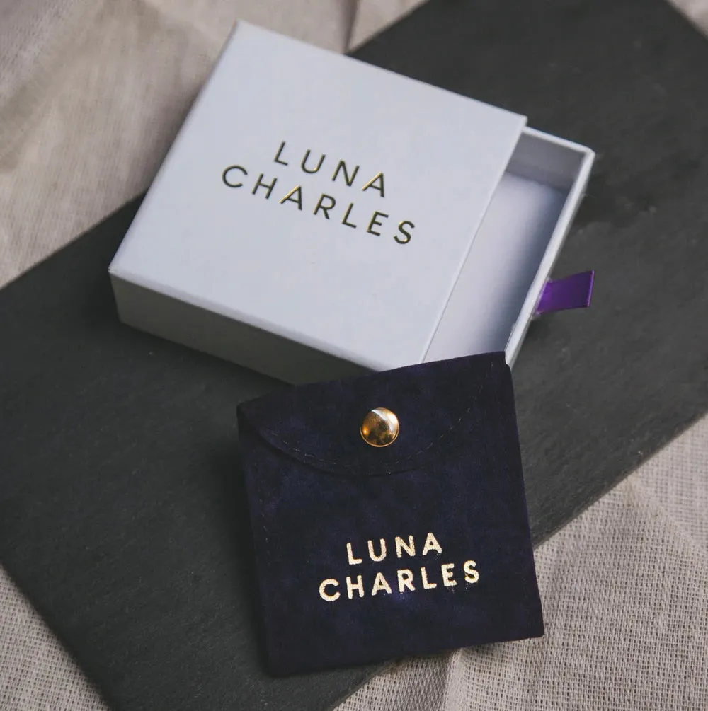 Leva Planet Stud Earrings | 18K Gold Plated