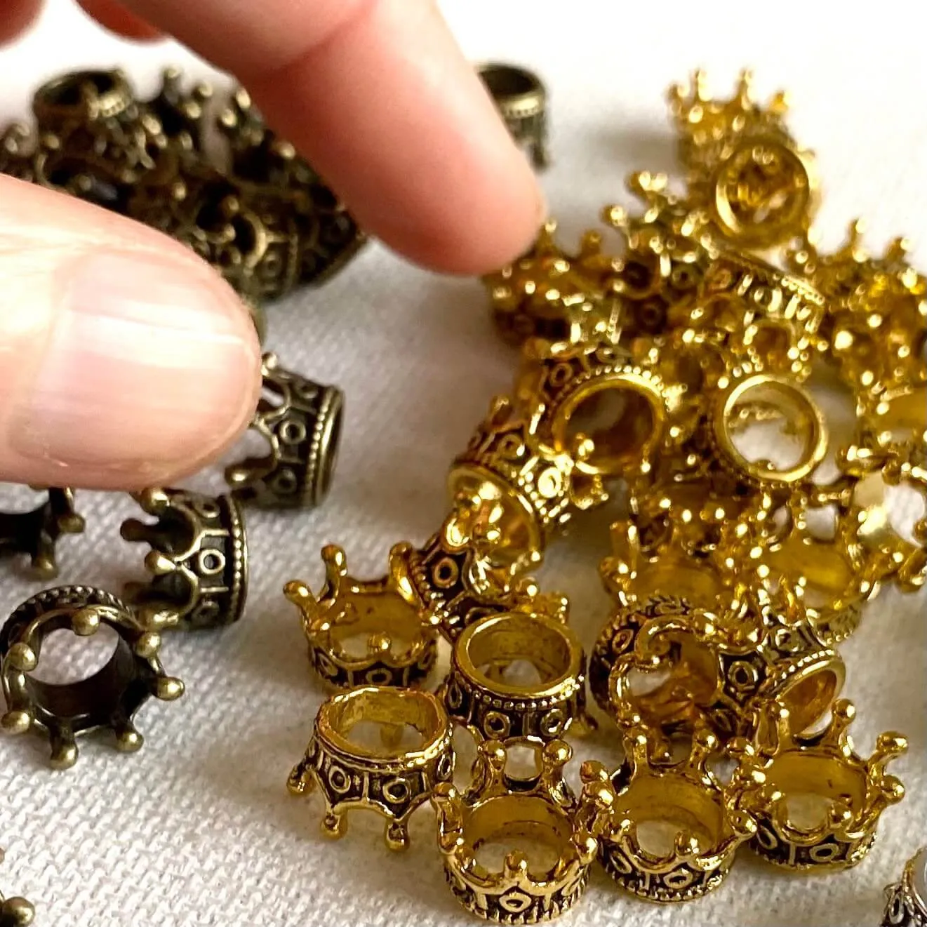 Miniature Doll Crown Metal crown charms