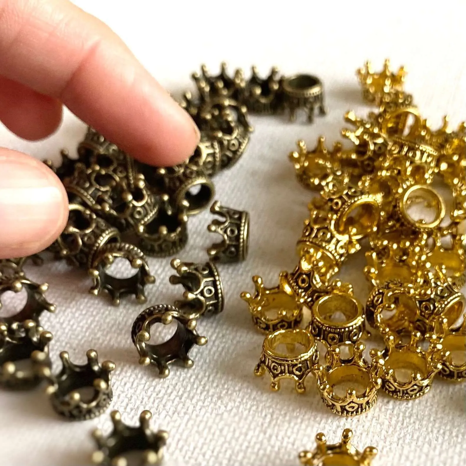Miniature Doll Crown Metal crown charms