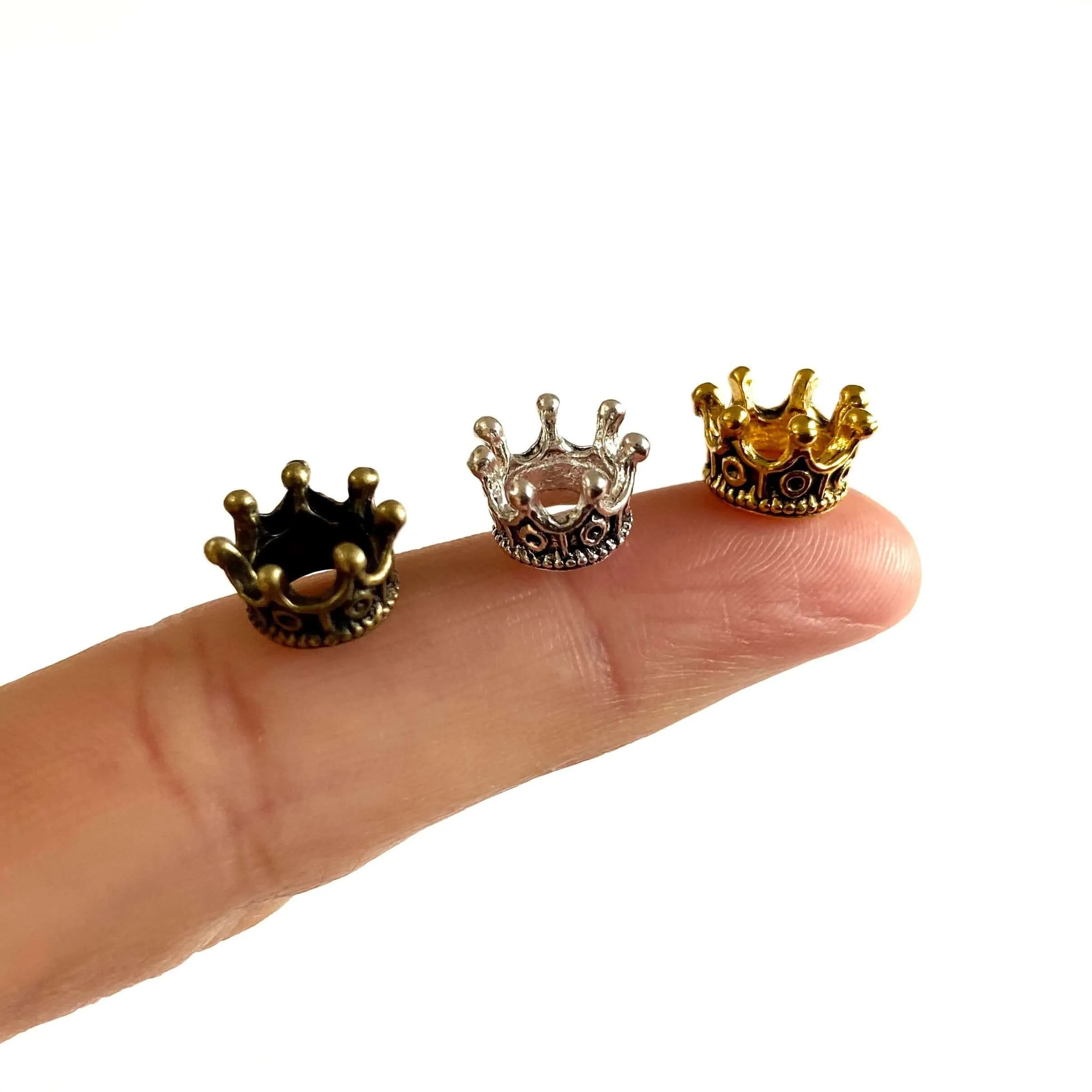 Miniature Doll Crown Metal crown charms