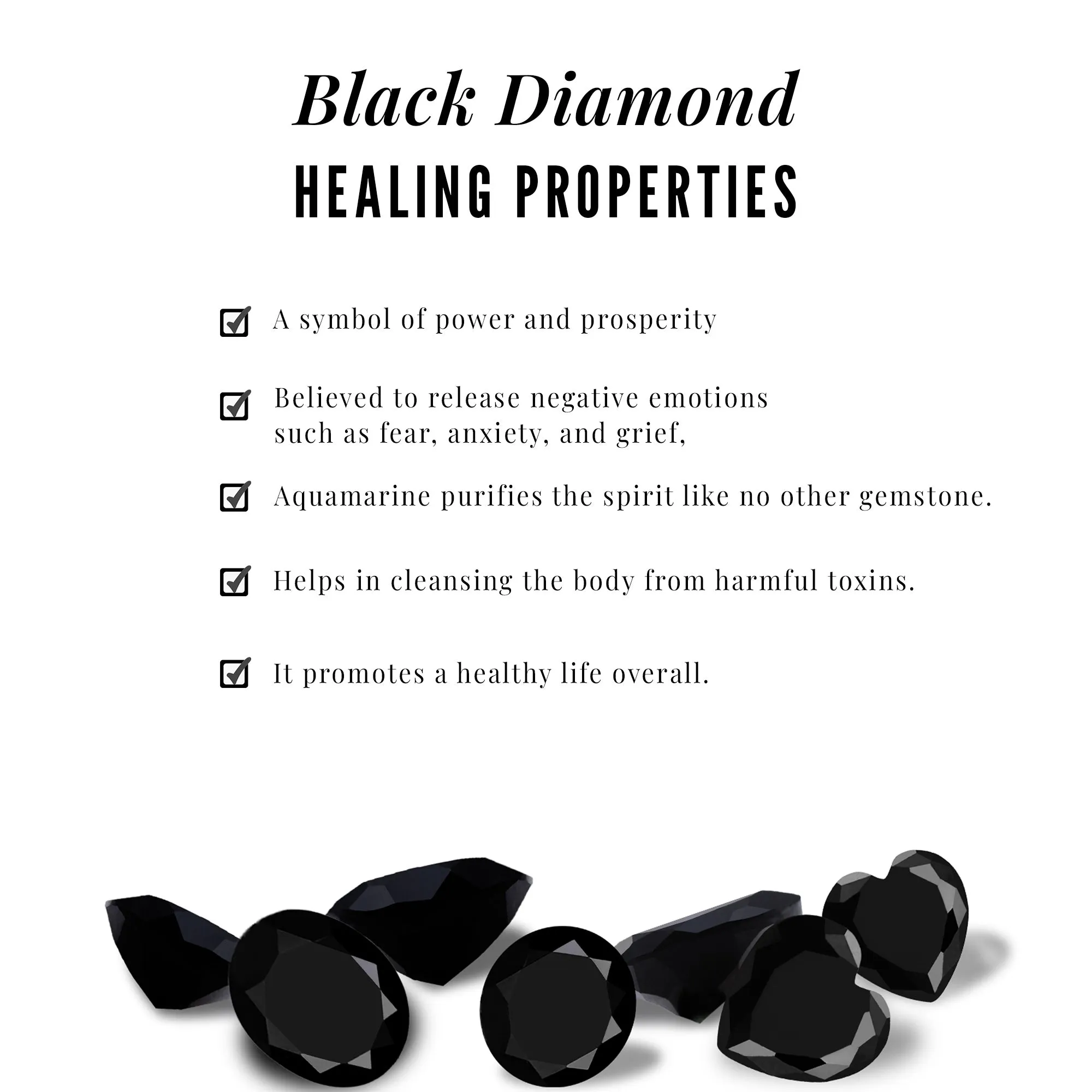 Minimal Oval Black Diamond Pendant with Moissanite Stones