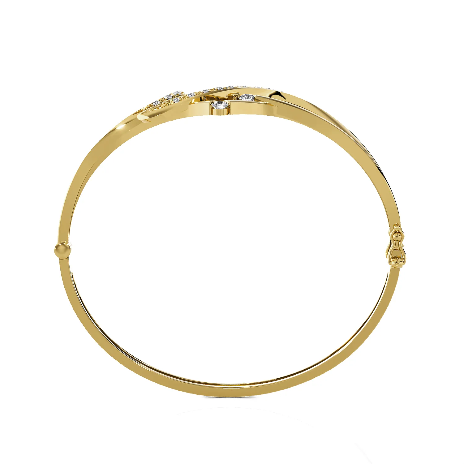 Multi-Arc Bangle Fashion Bracelet