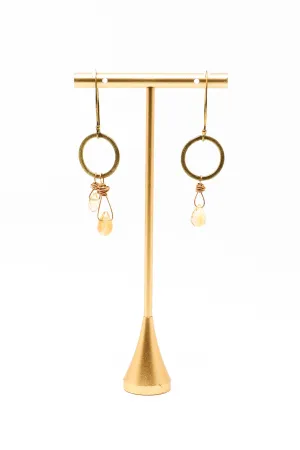 Mya Lambrecht Amber Earrings