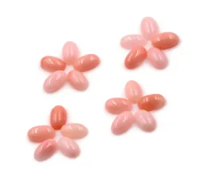 Natural Pink coral Italian Coral Red Coral Coral Cacochon Natural Coral Coral Gemstone Coral Loose Gems stone SKU:114140,114154
