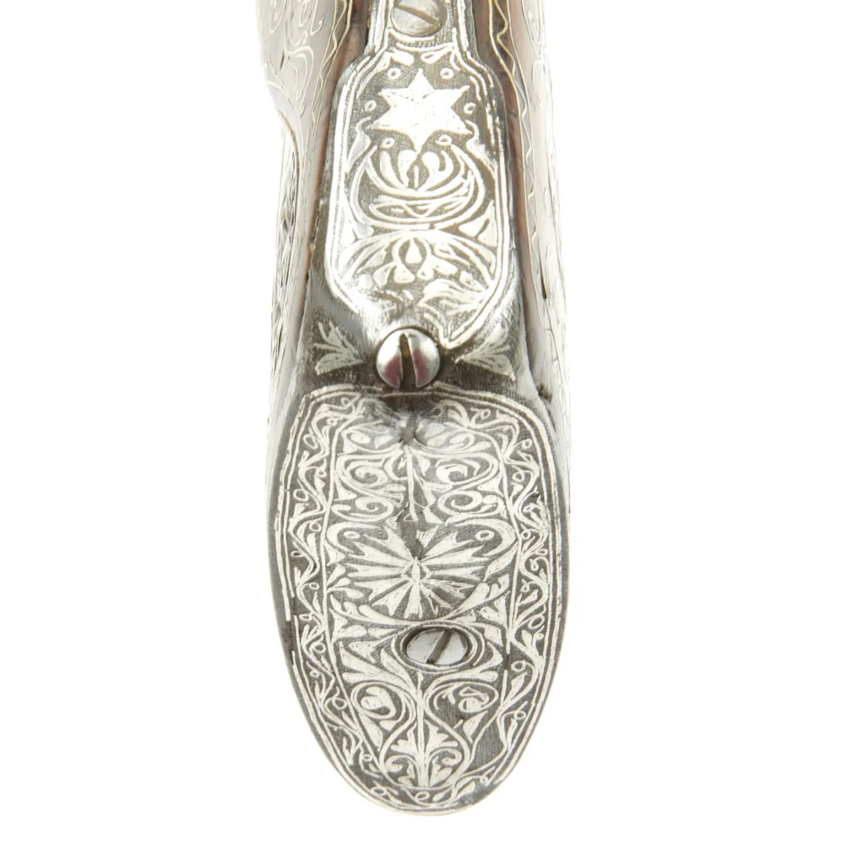 Original 19th Century Ottoman Ornate Flintlock Blunderbuss Heavily Decorated with Silver - c.1810