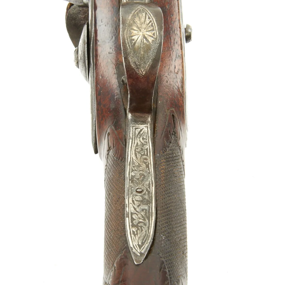 Original 19th Century Ottoman Ornate Flintlock Blunderbuss Heavily Decorated with Silver - c.1810
