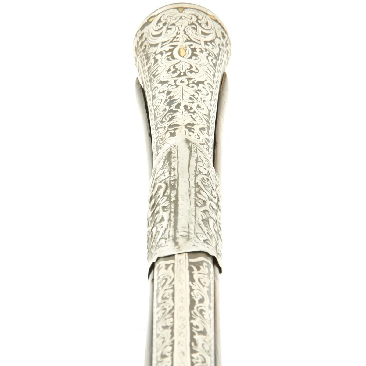 Original 19th Century Ottoman Ornate Flintlock Blunderbuss Heavily Decorated with Silver - c.1810