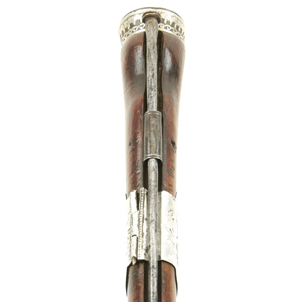 Original 19th Century Ottoman Ornate Flintlock Blunderbuss Heavily Decorated with Silver - c.1810