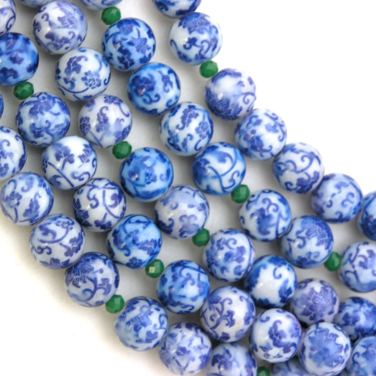P is for Peacock and Porcelain