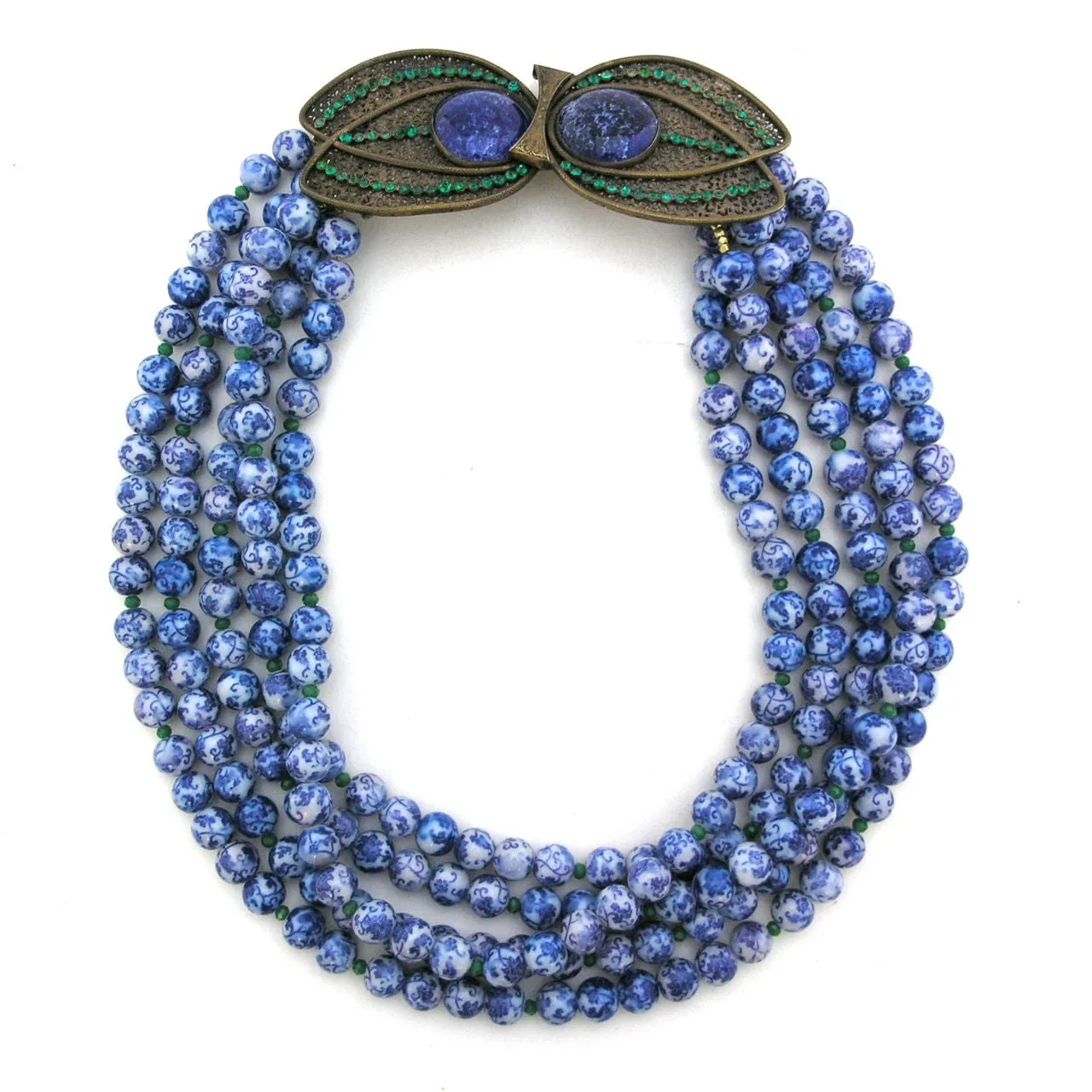 P is for Peacock and Porcelain