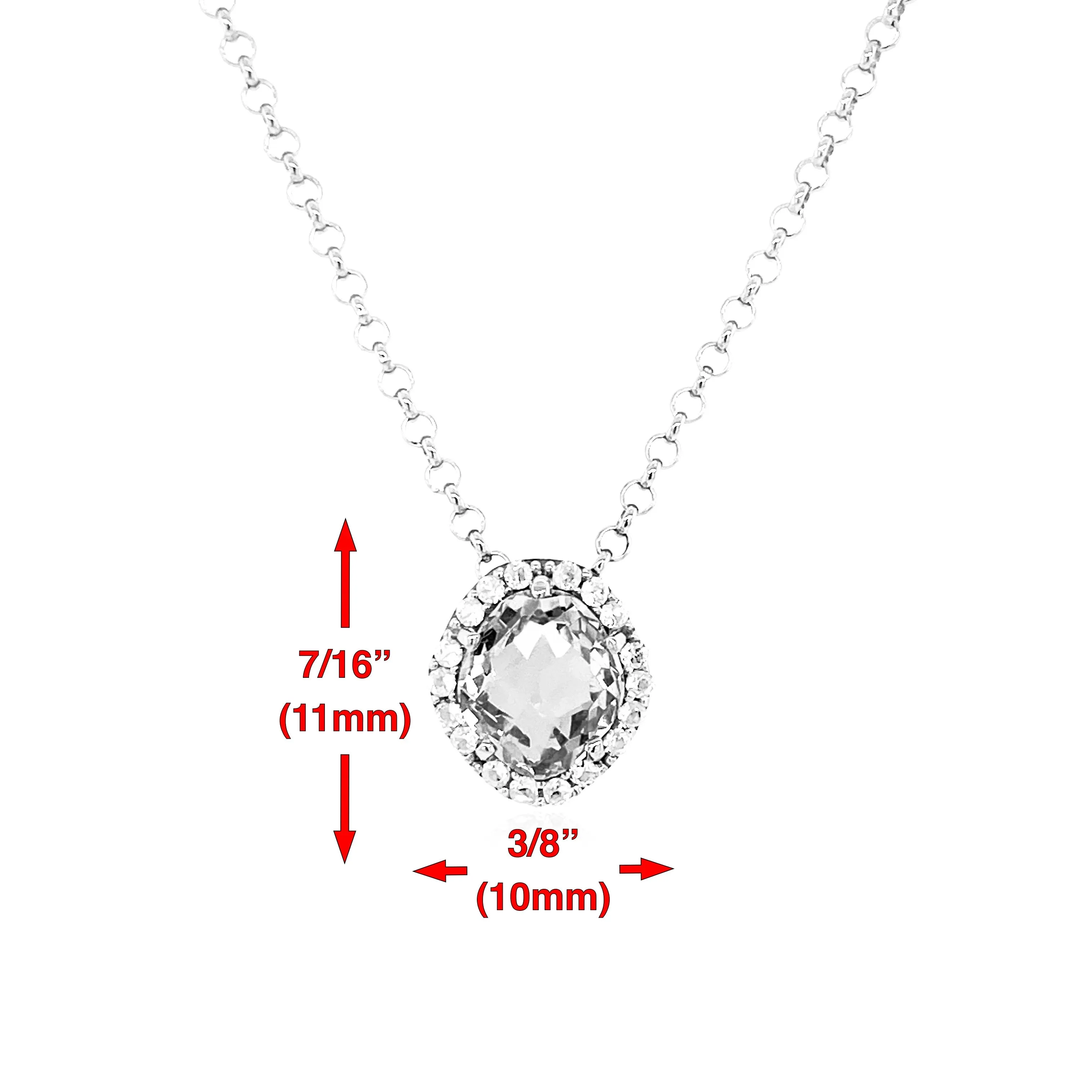 PANORAMA Necklace (1260) - Light Citrine / YG