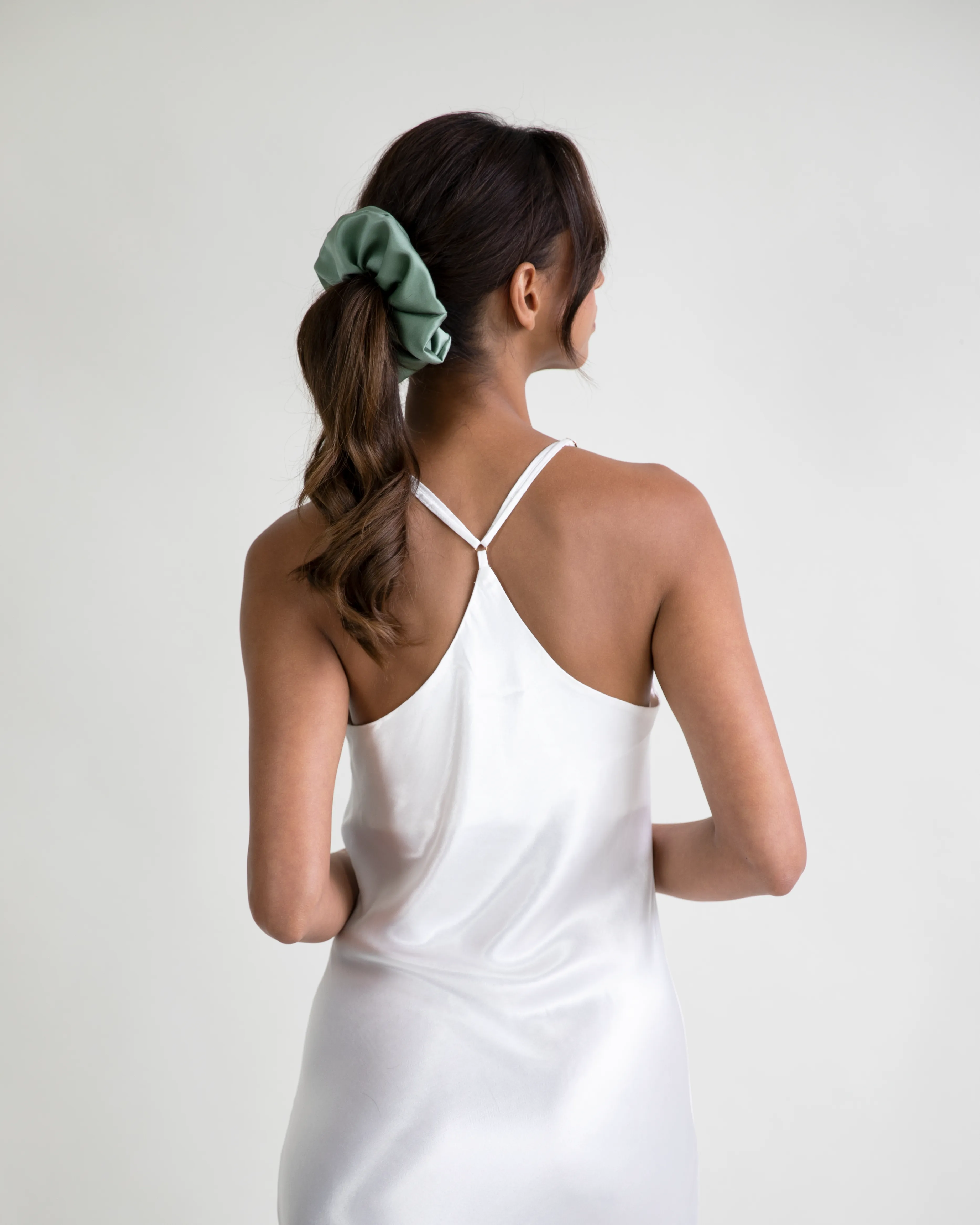 Peridot Green Scrunchie