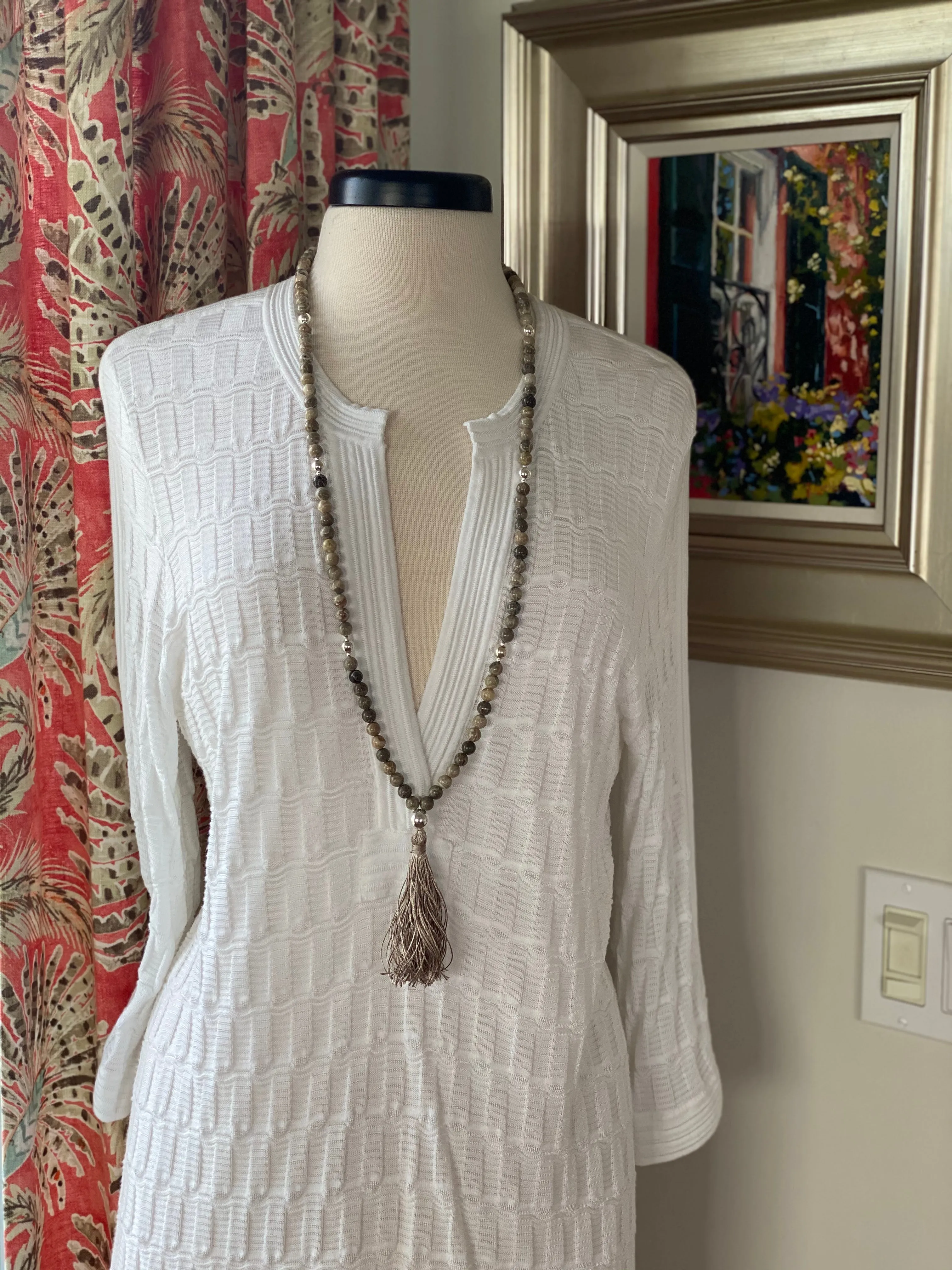 Petoskey Stone Mala