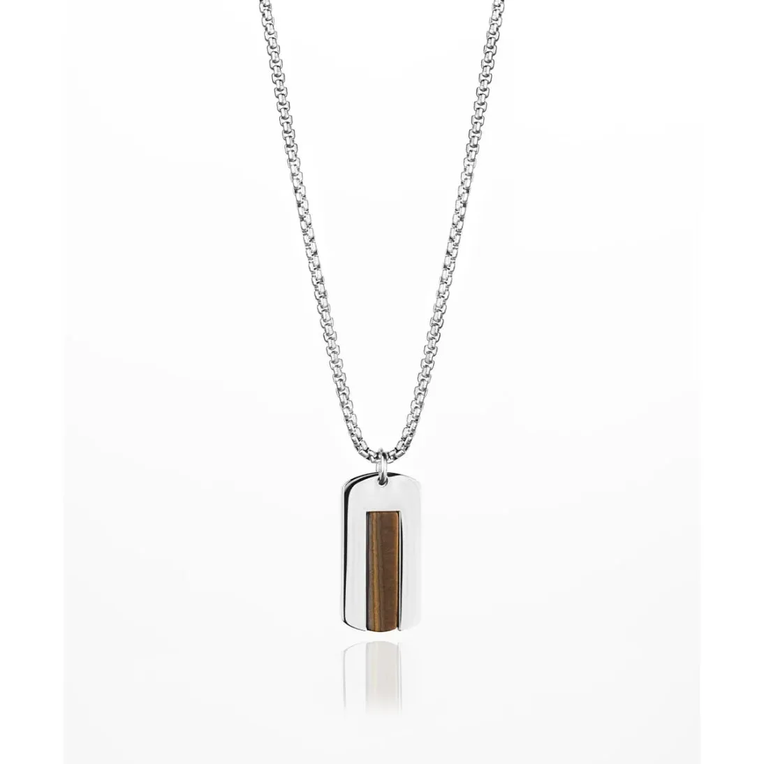 PIG & HEN DOGTAG NECKLACE 4 COLOURS 316L Stainless Steel