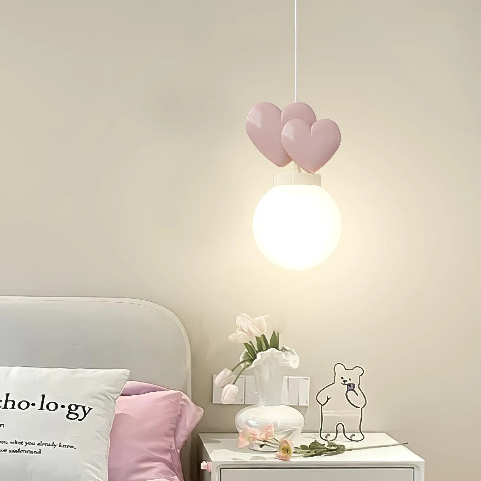Pokoch Love Pendant Light 5.9″- 11.1″